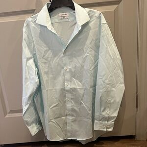 Calvin Klein Men's Sky Blue Dress Shirt